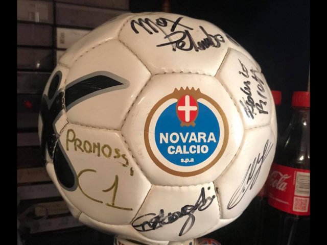Pallone  promozione Novara Calcio Serie C1 2003